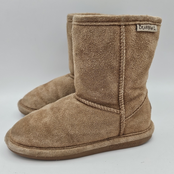 Bearpaw Emma suede sherpa fleece lined waterproof winter boots size 12 - Picture 10 of 16